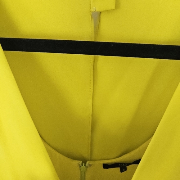 Tibi Revolve Basket Weave black white green dress size 8 - Picture 6 of 12